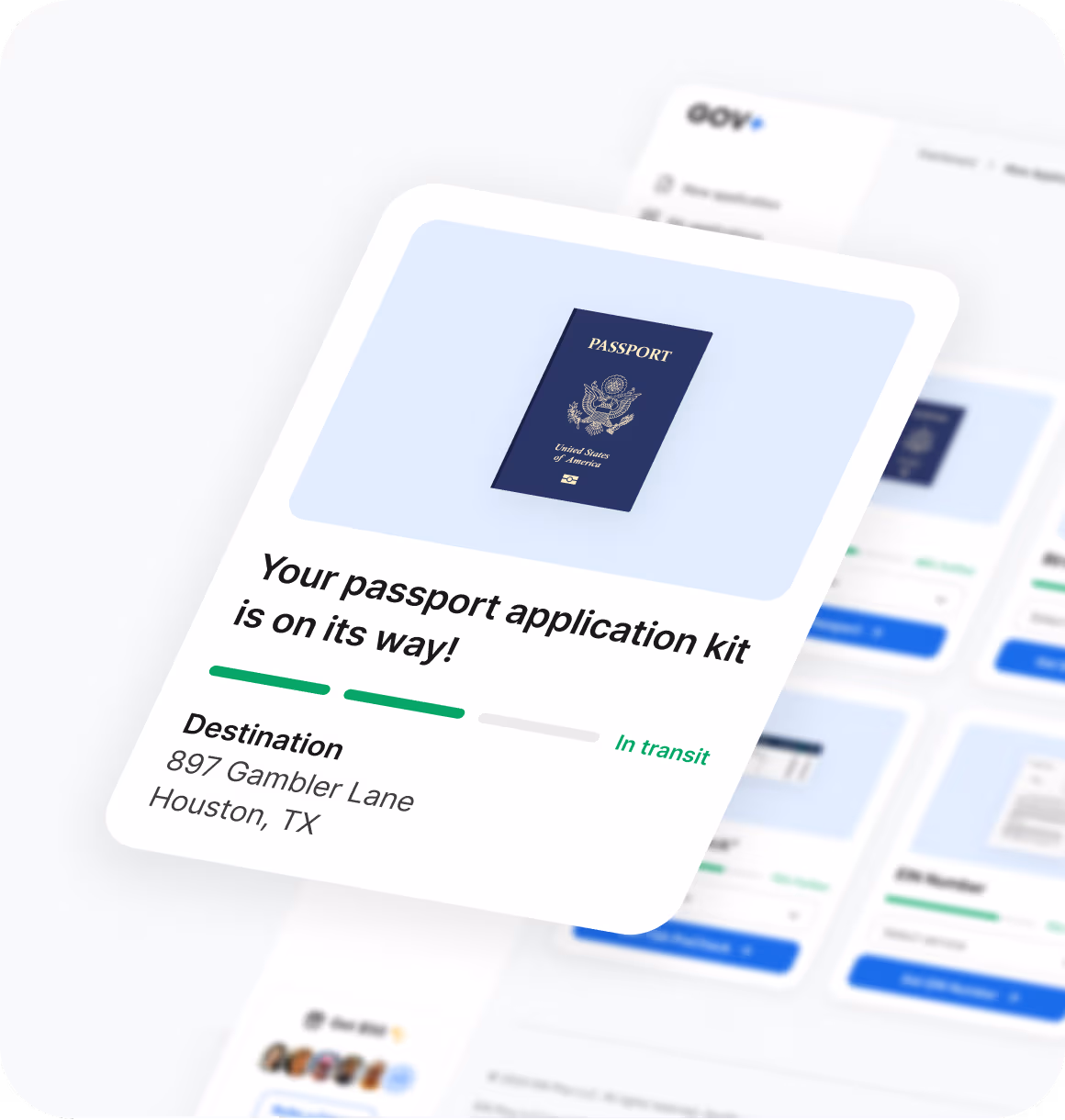 Passport application & online renewal